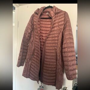 32 degree packable down coat new
Color : twilight mauve